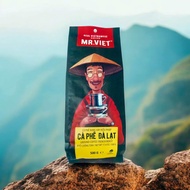 Mr. Viet Da Lat Coffee Ground - Medium Roast Rich Chocolate & Caramel Notes Medium-Coarse Grind 500g