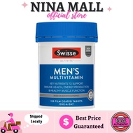 [SG l Authentic] Swisse Ultivite Men Multivitamins 120 tablets [Nina.Mall.sg]