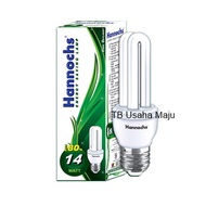 Hannochs Bulb PLC Green 2U 14W Light Bulb