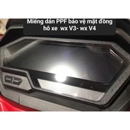 Wx V3-Wx V4 car PPF sticker, Wx v3- V4 car watch face sticker.