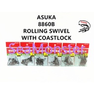 SeaMonster ASUKA 8860B ROLLING SWIVEL WITH COASTLOCK FISHING HOOK