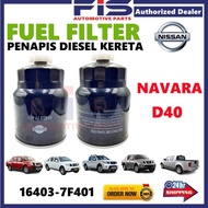 FIS Fuel Filter Nissan Navara D40 16403-7F401 Penapis Diesel Lori Lorry Kereta 4x4