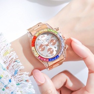 *พร้อมส่ง*ของแท้ 100% GEDI 51029 นาฬิกาแฟชั่น นาฬิกาข้อมือผู้หญิง กันน้ํา มีวันที่ สวยหรู สายสแตนเลส