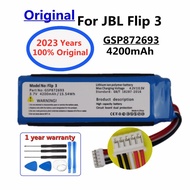 2023 years 100% Original Speaker Battery GSP872693 For JBL Flip 3 Flip3 4200mAh Special Edition Bluetooth Audio Bateria