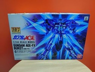 HG 1/144 AGE-FX Burst、AGE-1 Spallow 和 AGE-1 Normal。