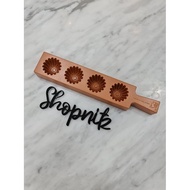 Malaysian pineapple tart mold, round leaf, shell, biscuit, dry cake