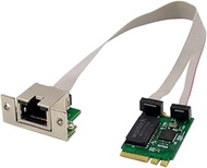LIANXUE High Speed M.2 A+E 2.5G Ethernet Adapter 2.5G/1G/100M Multi-Gigabit M.2 Networks Card 8125BC