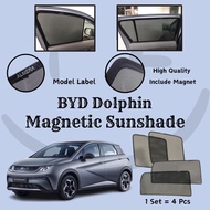 BYD Dolphin  Epic Magnetic Sunshade (4pcs)
