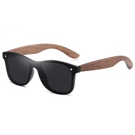 GM Walnut Wooden Sunglasses Women Brand Designer Retro Wood SunGlasses For Men Mirror Shades Fashion