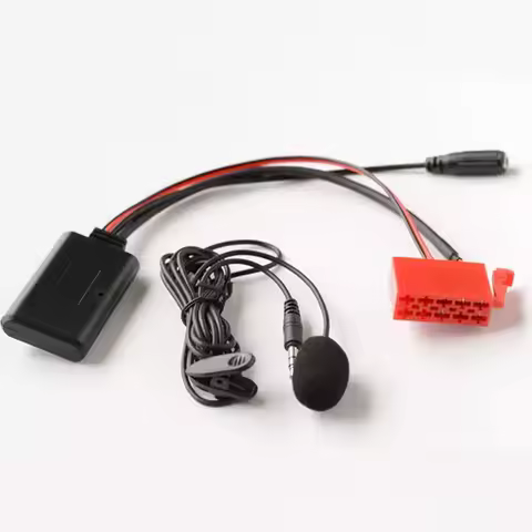 For Mercedes W124 W140 W202 W210 R129 BE2210 BE1650 Car Wireless Bluetooth Adapter Music AUX Receive