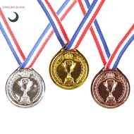 Gold Silver Bronze Award Medal Winner Reward Footballpetition Prizes Award Medal For Souvenir Gift O