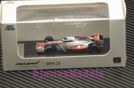 Ready Stock LCD 1: 64 Hamilton McLaren MP4-23 F1 Alloy Car Model