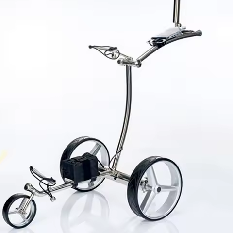 Golf trolley Electric 3-wheeled bag trolley trolley Golf umbrella stand