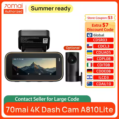 70mai 4K Dash Cam A810Lite 70mai A810 Lite 70mai 4K A810 Lite