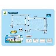 eyeplay-ประตูฟุตบอล GOAL SET ประตูฟุตบอล เด็กเล่น Football Sport ชุด 2 ชิ้น กีฬากลางแจ้ง เพื่อการออก