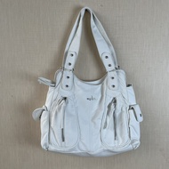 Angel Kiss Leopard Print Soft Leather Motorcycle Bag Fashionable Tote Crossbody Bag for Women Britis