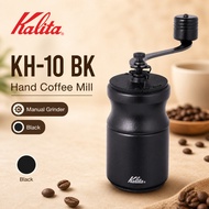Kalita Coffee Mill Wooden Durable Cast Iron Cutter KH-10BK Black Adjustable Grind Hand Coffee Mill #