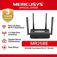 Mercusys Official | MR25BE | BE3600 | Dual Band | Wi-Fi 7 | Router