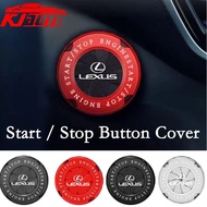 Lexus Alloy Car Ignition Switch Ring Engine Start Stop Button Cover for Lexus Is250 CT200h ES250 GS2