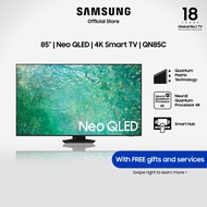 Samsung 85” QN85C QLED 4K Smart TV (2023), 4 Ticks