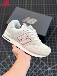 นิวบาลานซ์ new balance ml574 classic retro running shoes NB รองเท้าวิ่ง รองเท้าฟิตเนส รองเท้าฟุตบอล รองเท้าบุริมสวย รองเท้าผ้าใบสีขาว