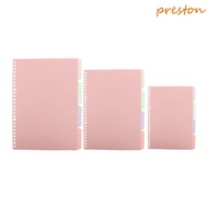 PRESTON Binder Index Page 4Pcs/set Office Supplies B5 A5 A4 Bookmark School Stationery Notebook Sepa