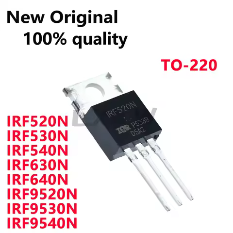 10/PCS New Original IRF520N IRF530N IRF540N IRF630N IRF640N IRF9520N IRF9530N IRF9540N MOS field eff