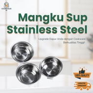 Cookhaus Stainless Steel Soup Bowl SUS 304 | Multipurpose Stainless Steel Bowl 612