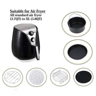 Air Fryer Accessories Air Fryer Set for Phillips Cozyna Air Fryer and Gowise Air Fryer Fit all 3.7QT - 5.3QT - 5.8QT