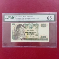 Uang Kuno 500 Rupiah Sudirman PMG 65 EPQ