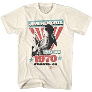 Jimi Hendrix Musician July 4th 1970 Atlanta Georgia Concert Vintage T-Shirt - Clothes - T-Shirt - T-