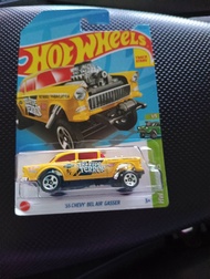 Hot wheels 55 CHEVY BEL AIR GASSER kuning