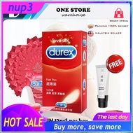 ONE-Durex Condom 1 box 12pcs Long Lasting Kondom For Men DUREX FEEL THIN (FREE lubricant)