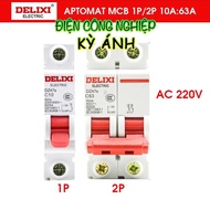 Aptomat (MCB) DELIXI 1p-2p-3p genuine standard 16A-20A-32A-40A-63A-100A