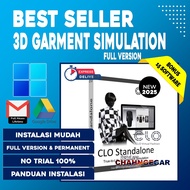 CLO 3D Standalone 2024.2.2 Full Software CLO Virtual Fashion | 3D Fashion Design