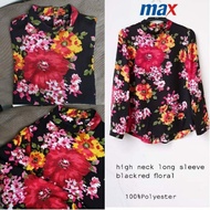 MAX Red blackfloral