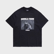 Epidemic T-Shirt American Cotton 20s Radio Black Baju T Shirt Lelaki