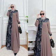 Gamis DRESS Tille ASWAN ROYAL TWIST ADISHA FASHION ORIGINAL
