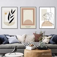 Decorative Painting Character Decoration Painting Background Wall Abstract Art Girl Painting Live Ro