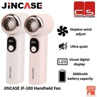 JINCASE JF-100 Handheld Fan [WHITE / PINK]