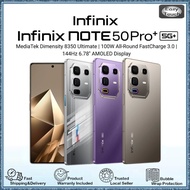 [Super] INFINIX NOTE 50 PRO+ 5G | Mediatek Dimensity 8350 | 5200mAh | 100W Charging | Original Malay