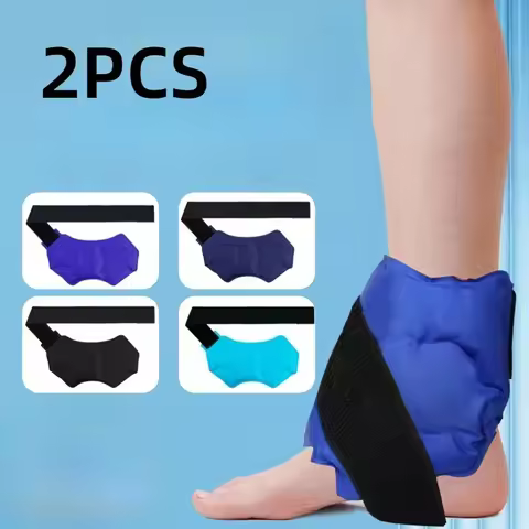1/2PCS Ankle Ice Pack Wrap Ice Pack Reusable Cold Pack Wrap Hot Cold Compress 360° Wrap Design Physi