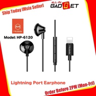 ORIGINAL Mcdodo HP-6120 Light Port Half-in-ear Earphone Support Call Function