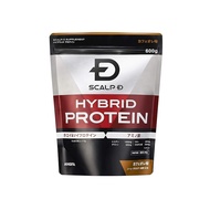 【Direct from Japan】ANGFA Scalp D Supplement Hybrid Protein Whey Protein Soy Protein Saw Palmetto Maca Tongkat Ali Cystine 600g (Café au Lait Flavor)