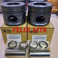 R Piston Seher Assy Steel Hilux 3.0 3,000Cc 1Kd Std 050