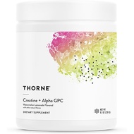 THORNE - Creatine + Alpha GPC - Micronized Creatine Monohydrate Powder - Support for Muscles & Cogni
