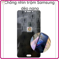Samsung C9 pro nano flexible anti-peeping tempered film screen protector