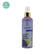 Claresta Body Mist Light Grape Flower Fresh Cologne 100/250 ml