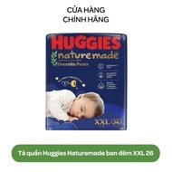 Huggies Naturemade night diaper pants XXL 26 pieces