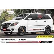 OLD INNOVA ACCESSORIES STICKERS Old Innova Stickers old Innova car cutting stickers